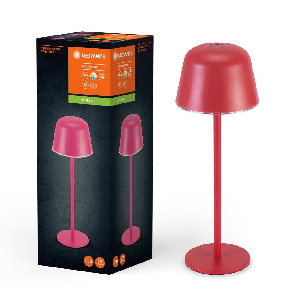 LEDVANCE Endura Tischleuchte Lila, 1-flammig main product photo