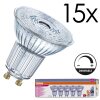 GU10 15er Set 3,4 Watt 2700 Kelvin 230 Lumen