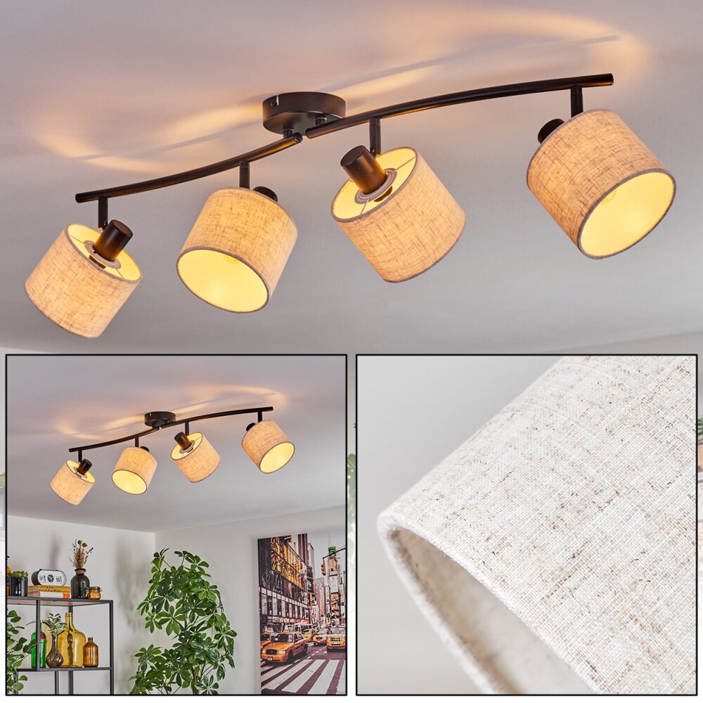 Granja Deckenleuchte Schwarz, 4-flammig main product photo