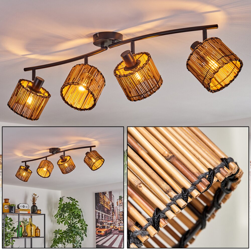 Cando Deckenleuchte Schwarz, 4-flammig main product photo