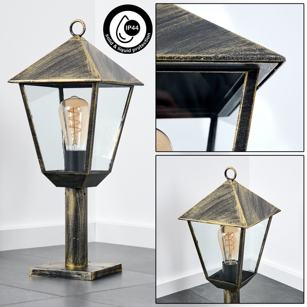 Anfei Wegeleuchte Braun, Gold, 1-flammig main product photo