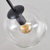 Gastor Deckenleuchte Glas 15 cm Klar, 8-flammig