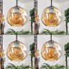 Ripoll Pendelleuchte Glas 20 cm Bernsteinfarben, 3-flammig