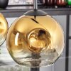 Ripoll Pendelleuchte Glas 15 cm Gold, Klar, 3-flammig