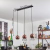 Koyoto Pendelleuchte Glas 15 cm Kupferfarben, 3-flammig