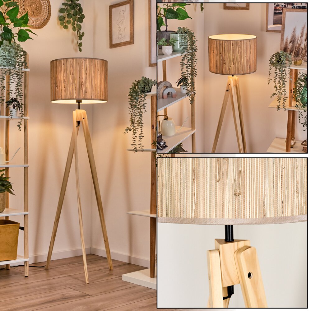 Bongal Stehleuchte Naturfarben, 1-flammig main product photo