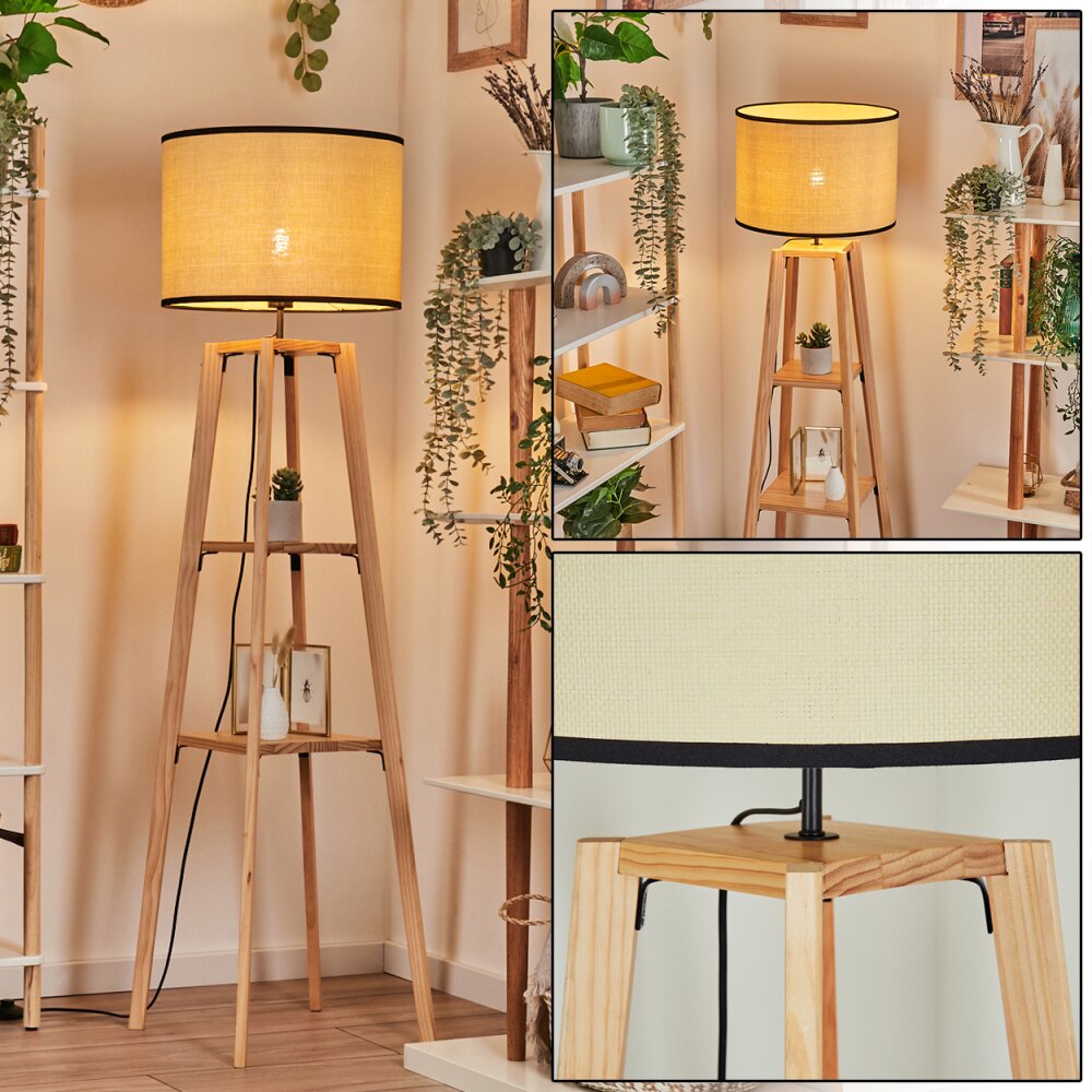 Chellas Stehleuchte Naturfarben, 1-flammig main product photo