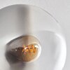 Gastor Deckenleuchte Glas 15 cm Klar, Rauchfarben, 12-flammig