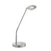 Honsel Dent Tischleuchte LED Nickel-Matt, 1-flammig, Farbwechsler