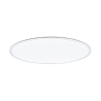 Eglo Leuchten SARSINA-C Deckenpanel LED Weiß, 1-flammig, Fernbedienung