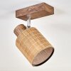 Kinnared Deckenleuchte Chrom, Dunkelbraun, 1-flammig