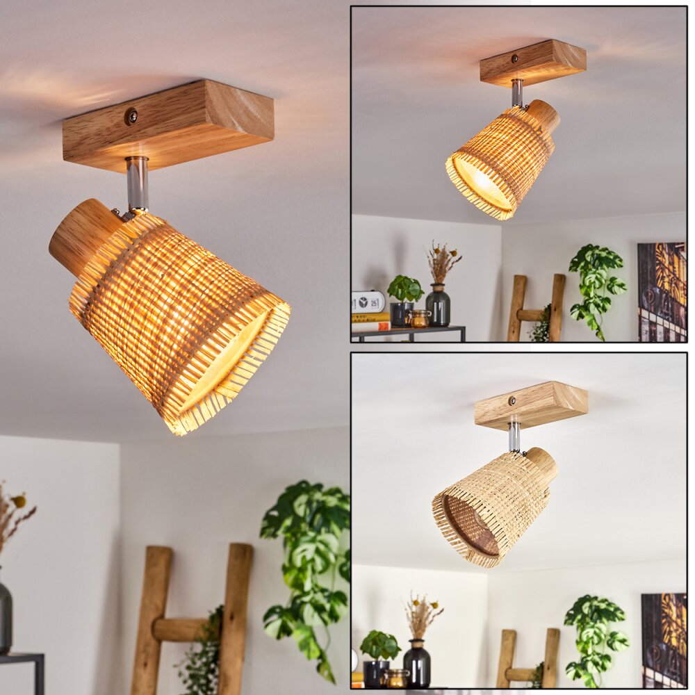 Lindberg Deckenleuchte Chrom, Naturfarben, 1-flammig main product photo