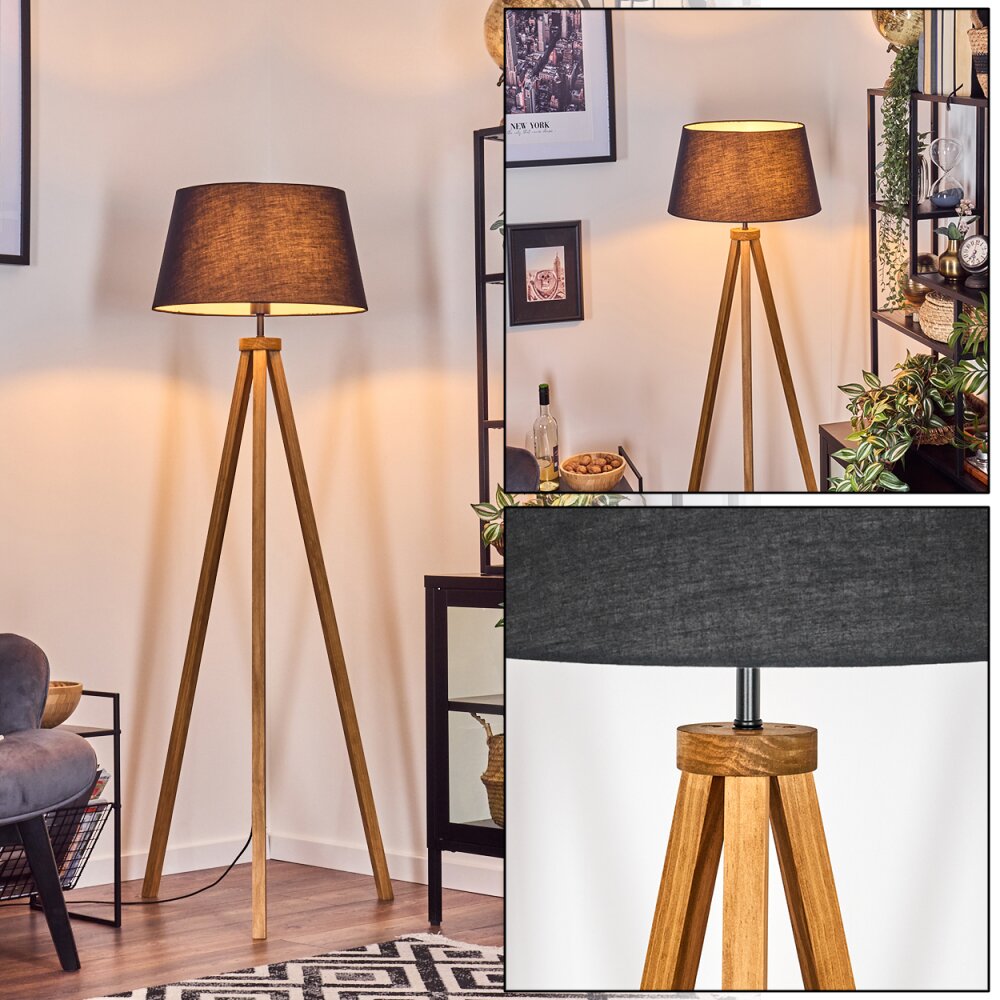Bassagoda Stehleuchte 45 cm Naturfarben, 1-flammig main product photo