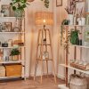 Jinya Stehleuchte 40 cm Naturfarben, 1-flammig