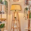 Chellas Stehleuchte 45 cm Naturfarben, 1-flammig