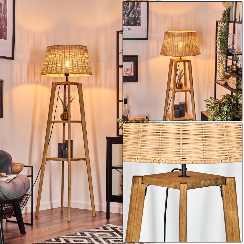 Cavaca Stehleuchte 45 cm Naturfarben, 1-flammig main product photo