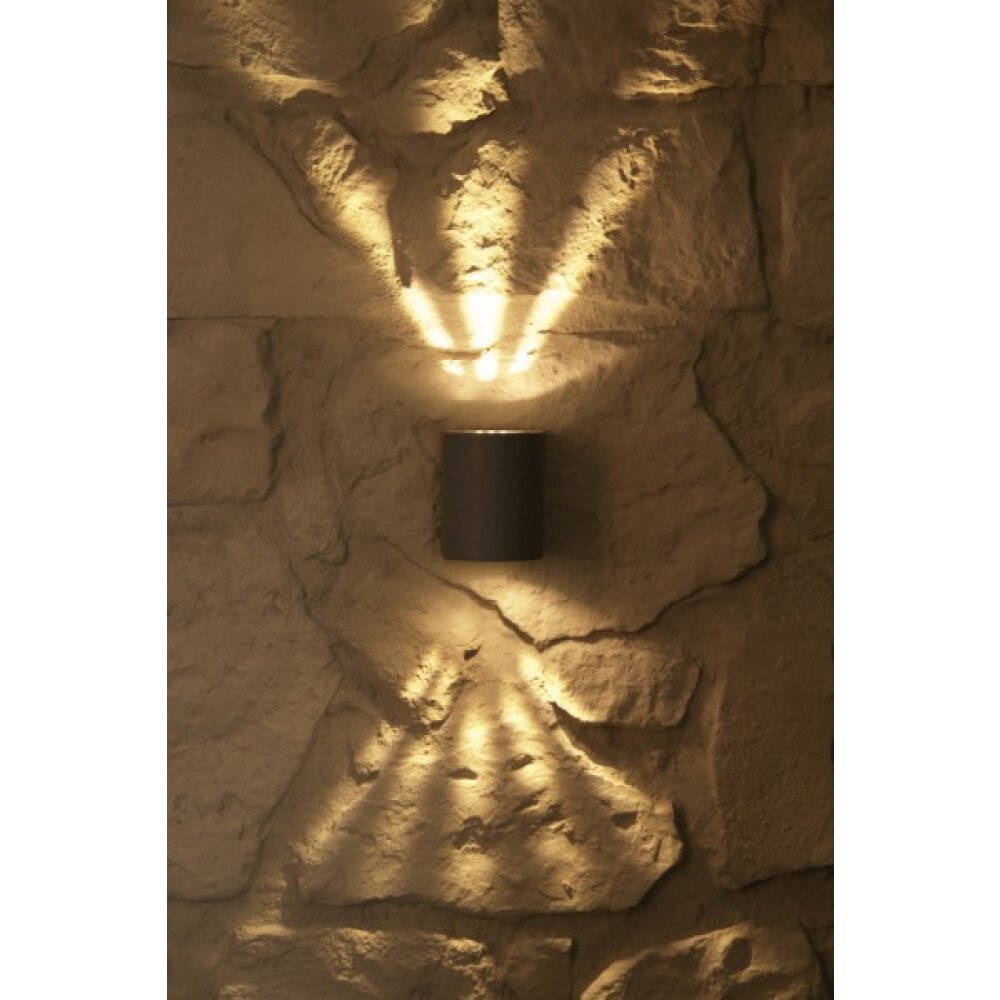 Nordlux CANTO Außenwandleuchte LED Grau, 2-flammig main product photo
