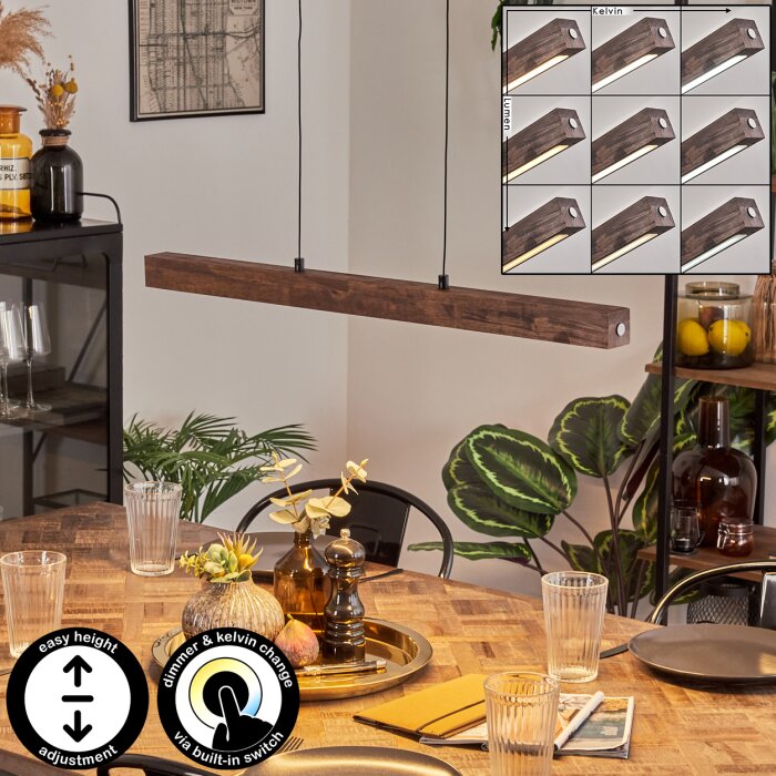 Carbellino Pendelleuchte LED Weiß, 1-flammig