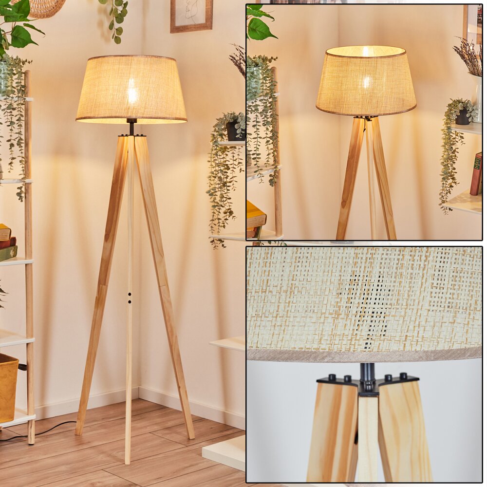 Sabadim Stehleuchte 45 cm Naturfarben, 1-flammig main product photo
