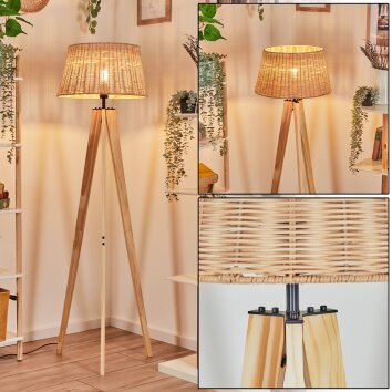 Cavaca Stehleuchte 45 cm Naturfarben, 1-flammig