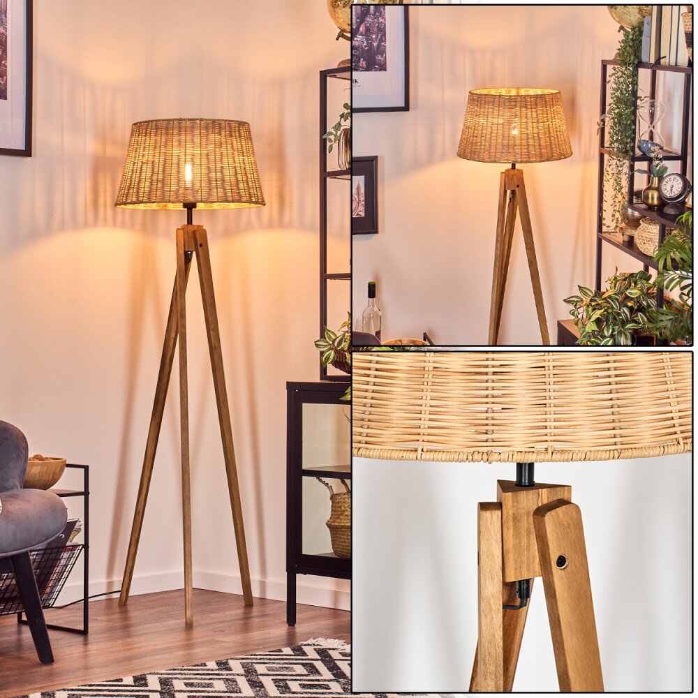 Cavaca Stehleuchte 45 cm Naturfarben, 1-flammig main product photo