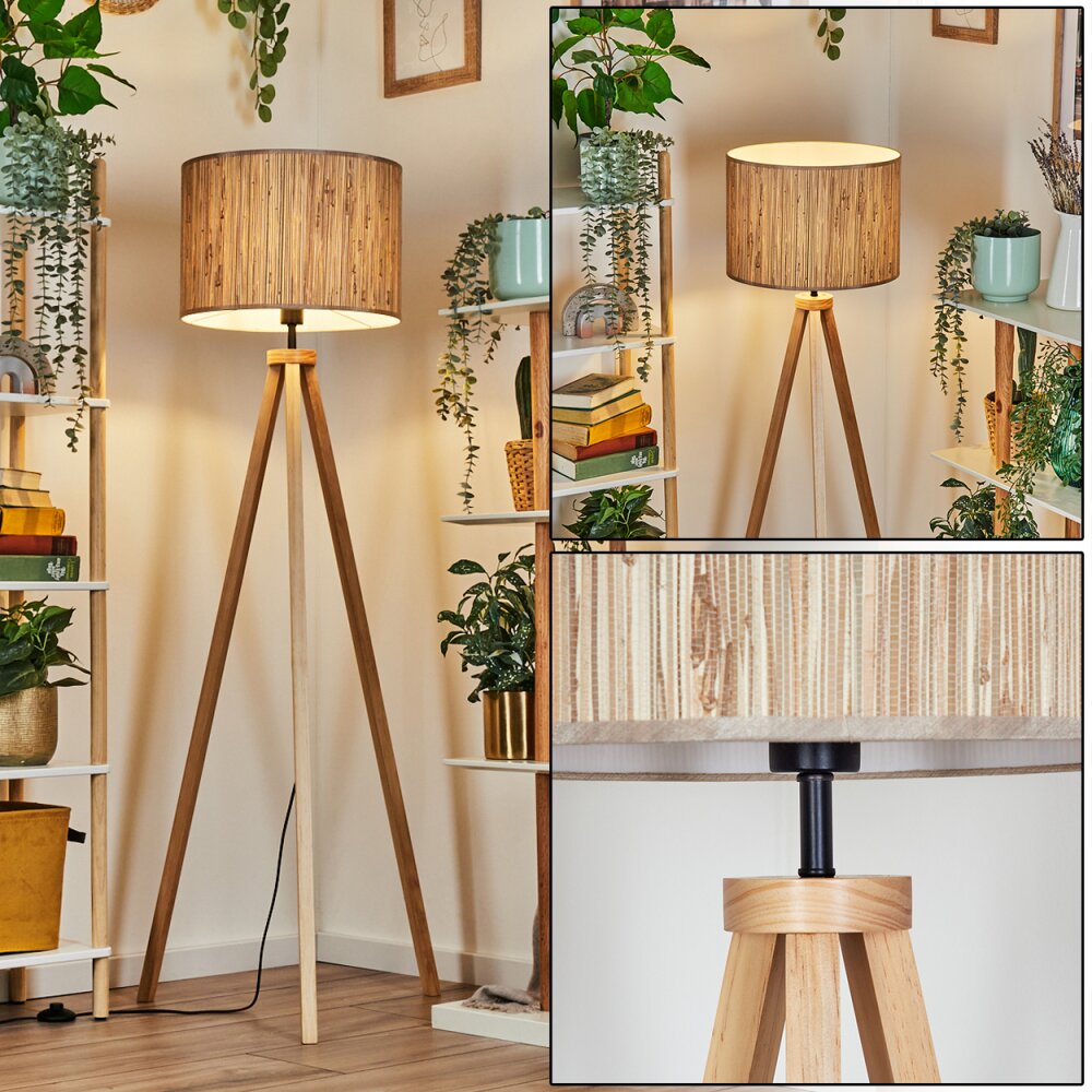 Bongal Stehleuchte Naturfarben, 1-flammig main product photo