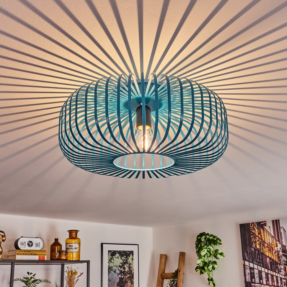 Wemude Deckenleuchte 40,5 cm Blau, 1-flammig main product photo