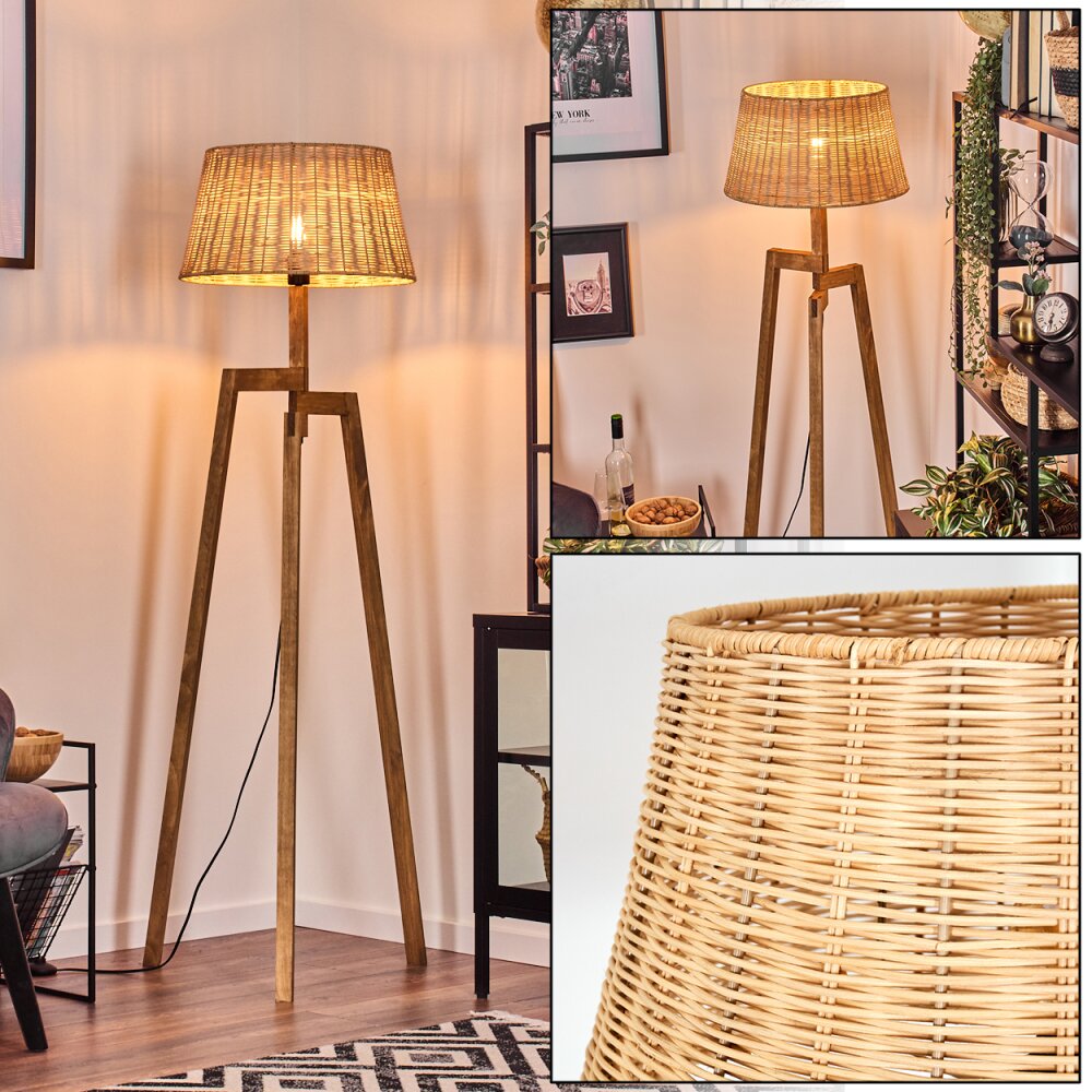 Cavaca Stehleuchte 45 cm Naturfarben, 1-flammig main product photo