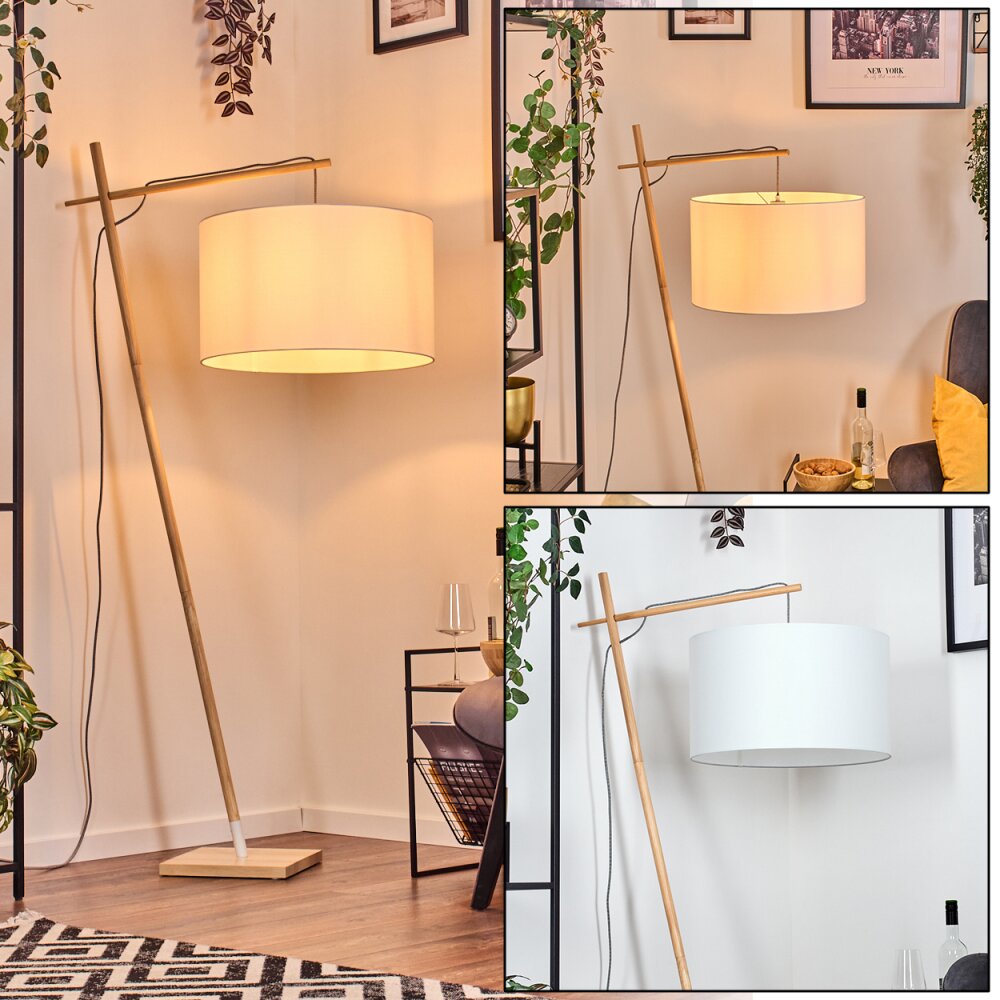 Flemming Stehleuchte Naturfarben, 1-flammig main product photo