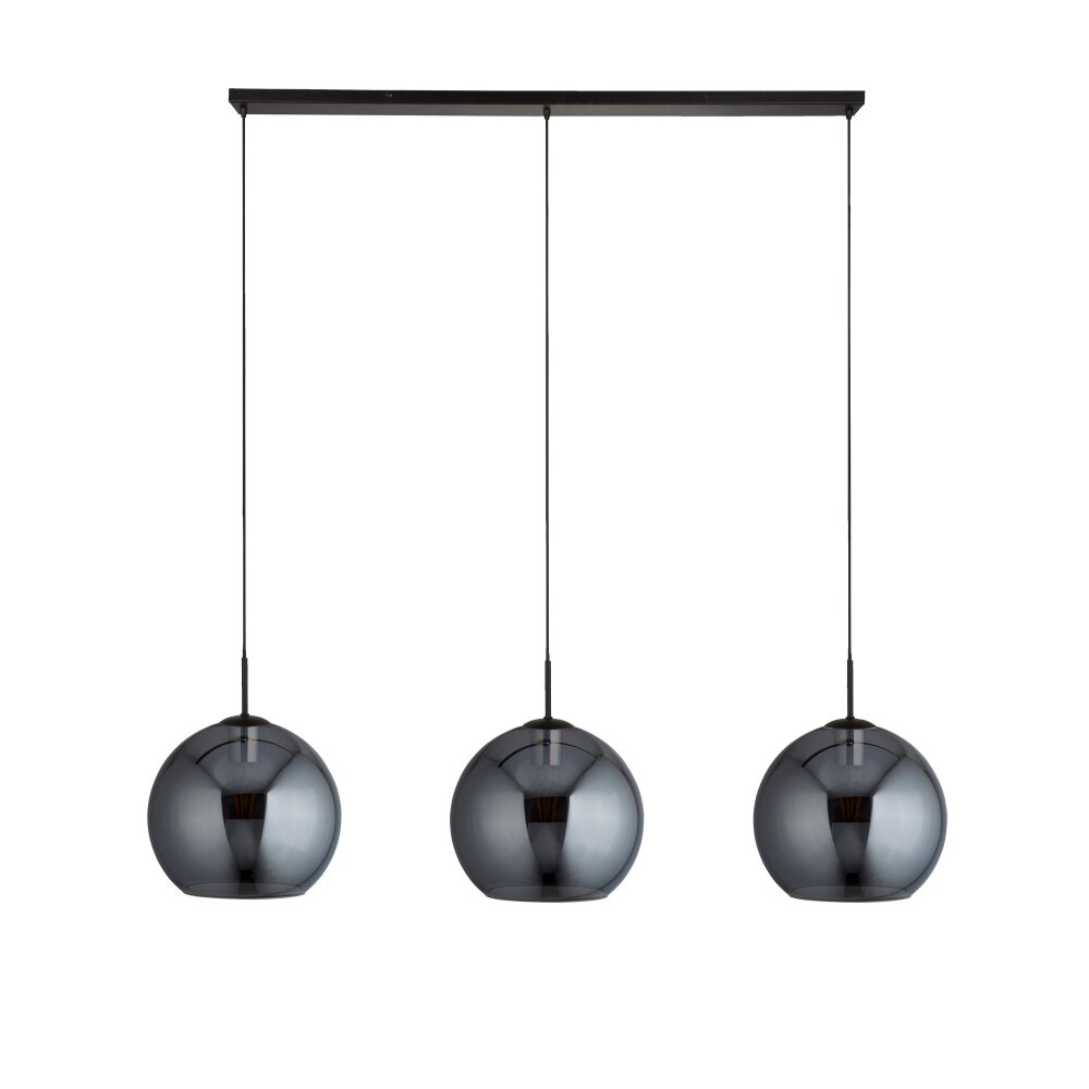 Searchlight Amsterdam Pendelleuchte Schwarz, 3-flammig main product photo