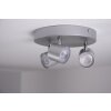 Philips STAR Aufbauspot LED Aluminium, Edelstahl, 3-flammig