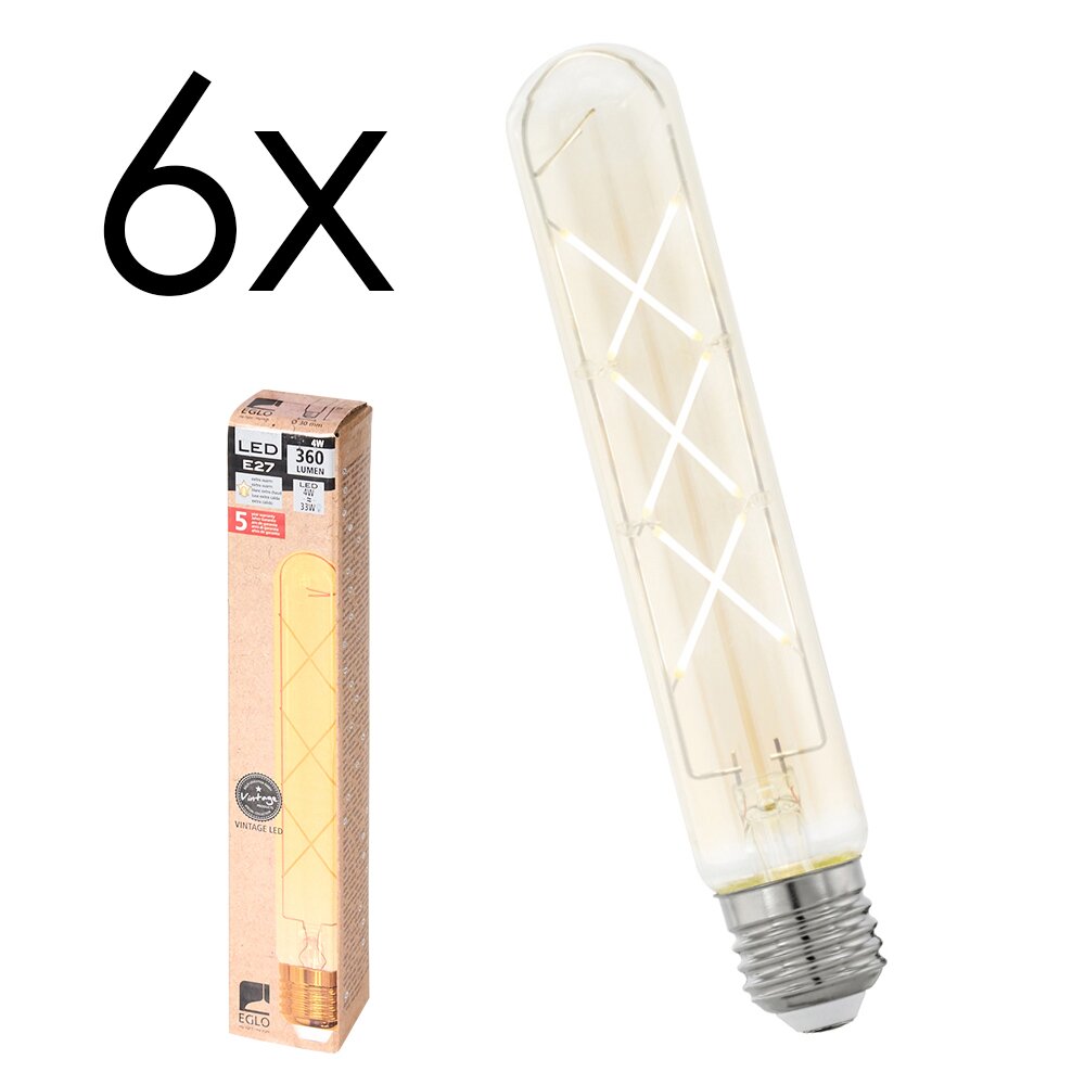 LED E27 6er Set 4 Watt 2200 Kelvin 360 Lumen main product photo