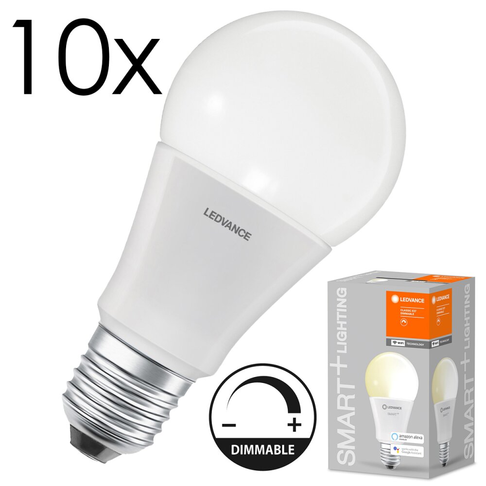 LED E27 10er Set 14 Watt 2700 Kelvin 1521 Lumen main product photo