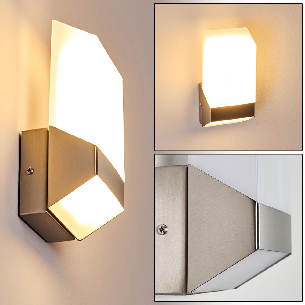 Clear Außenwandleuchte LED Nickel-Matt, 1-flammig main product photo