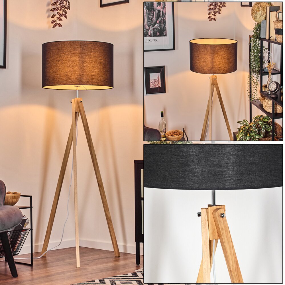 Flemming Stehleuchte Naturfarben, 1-flammig main product photo