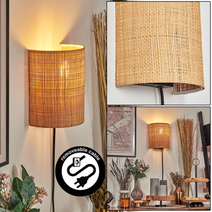 Labrujo Wandleuchte Schwarz, 1-flammig Labrujo Wandleuchte Schwarz, 1-flammig