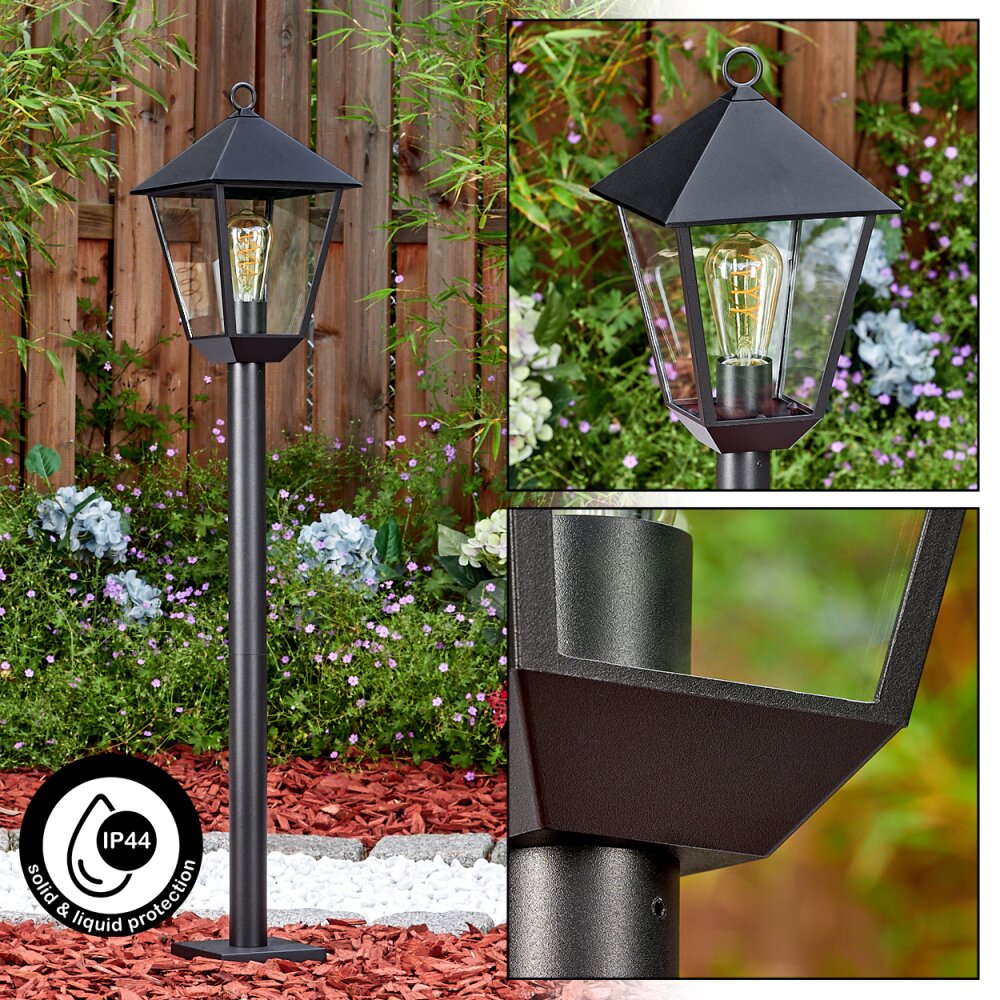 Anfei Wegeleuchte Schwarz, 1-flammig main product photo