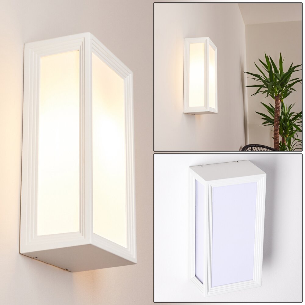 Montreux Außenwandleuchte LED Aluminium, Weiß, 1-flammig main product photo