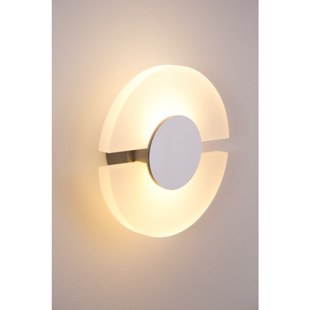 Lutec Savona Wandleuchte LED Stahl gebürstet, 1-flammig main product photo