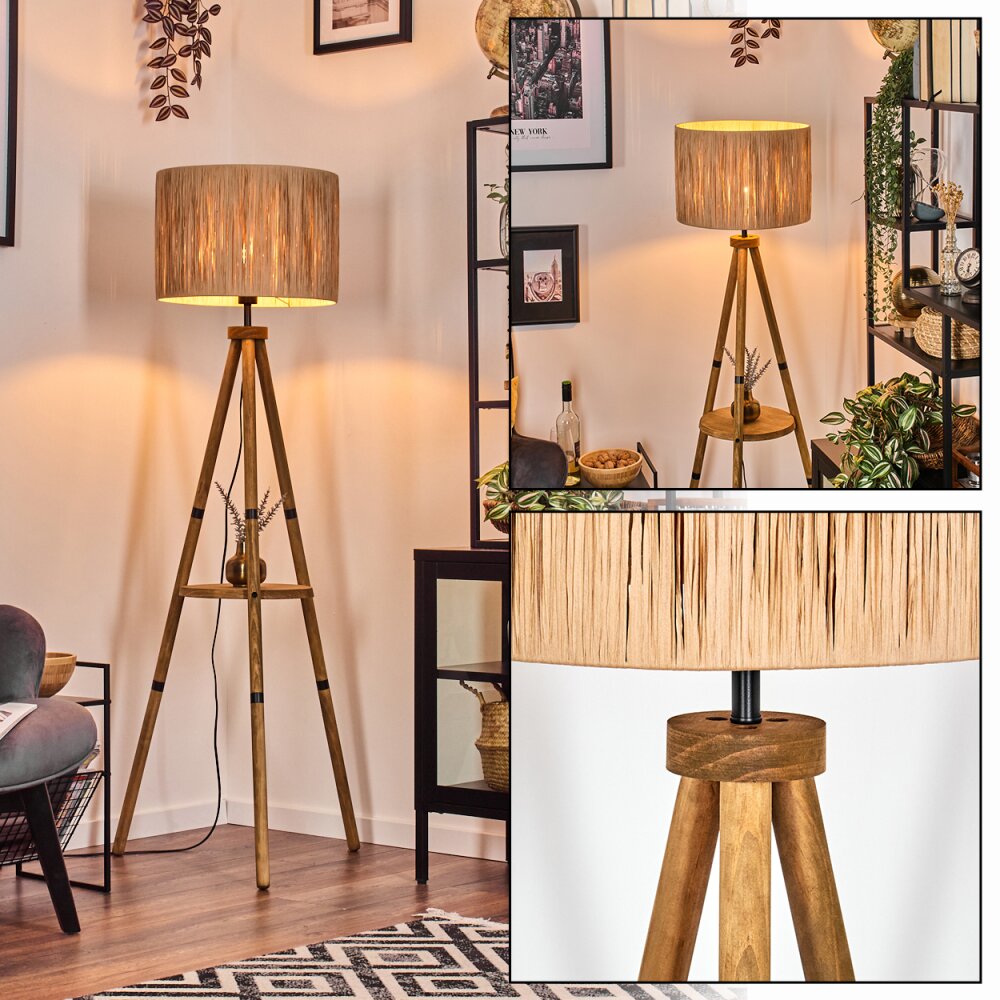 Granja Stehleuchte Naturfarben, 1-flammig main product photo