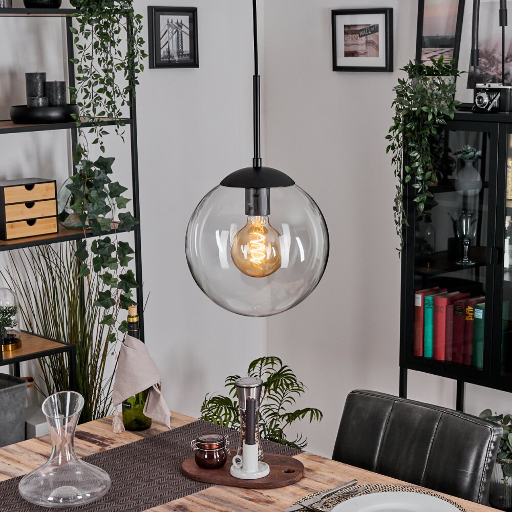 Gastor Hängeleuchte Glas 25 cm Klar, 1-flammig main product photo