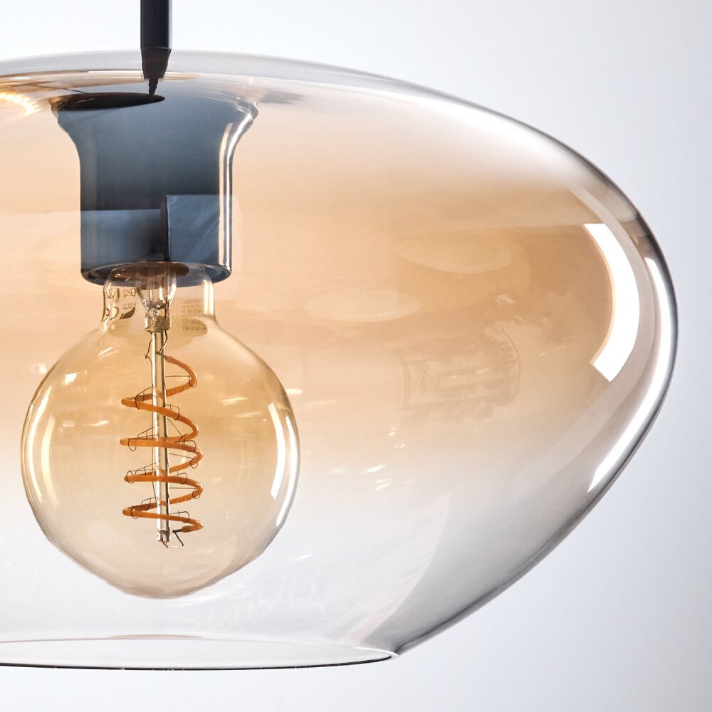 Mertola Hängeleuchte Glas 25 cm, 30 cm, 35 cm Schwarz H3816370 | lampe.de