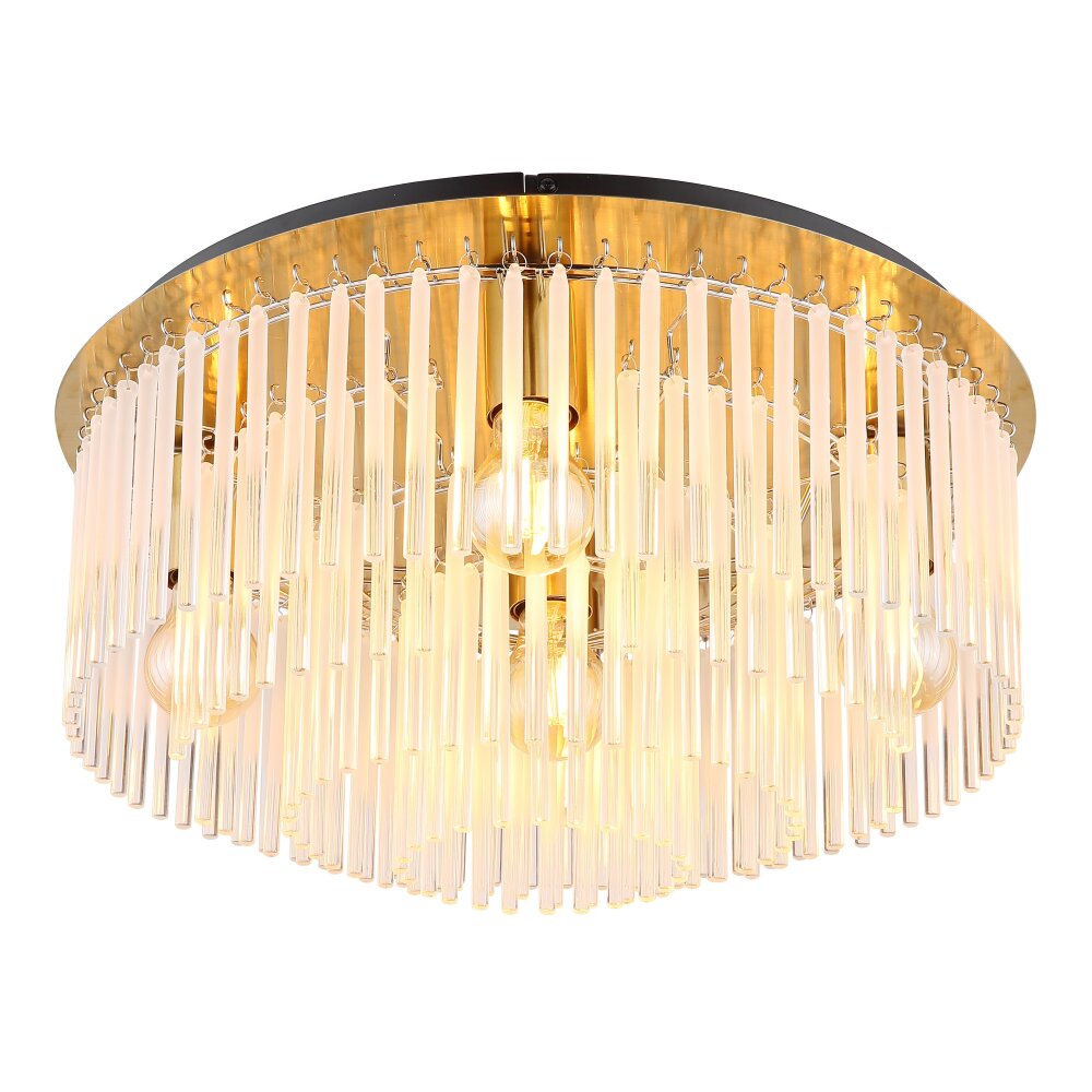 Globo Gorley Deckenleuchte Gold, 5-flammig main product photo