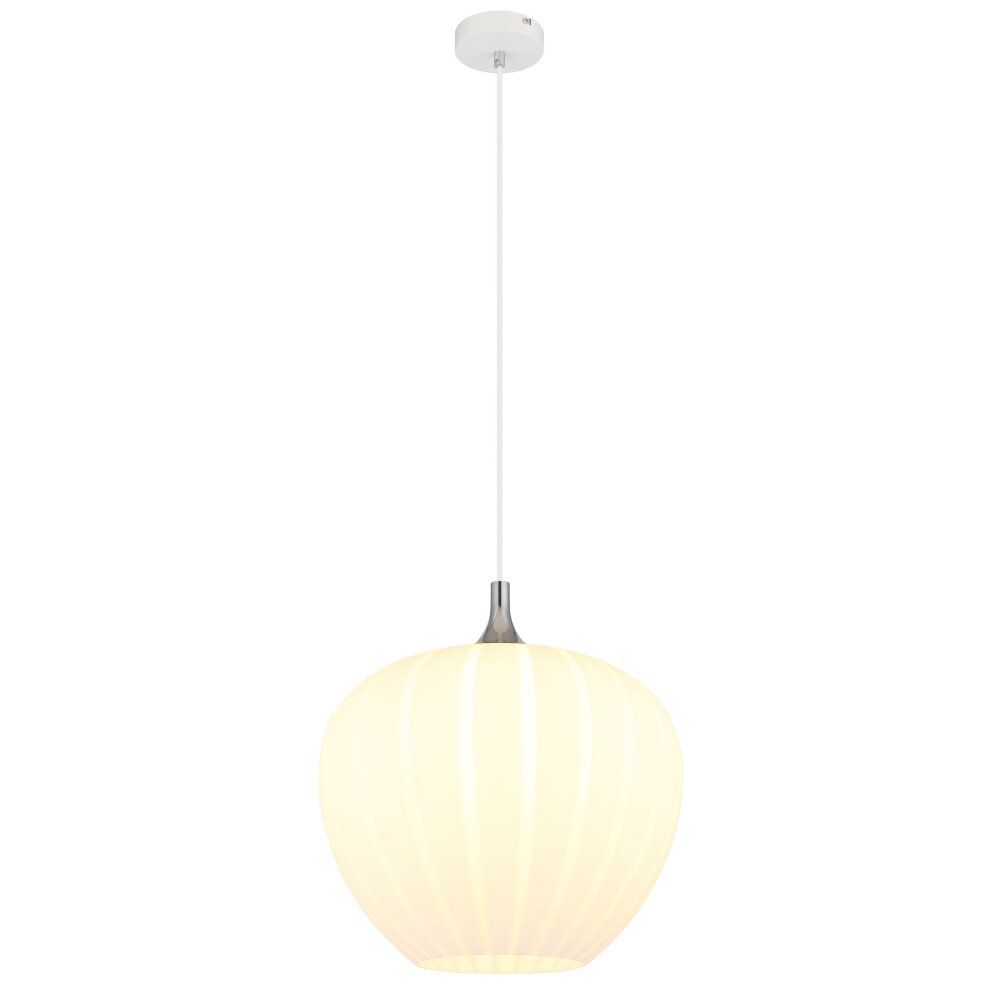 Globo Maxy Hängeleuchte Chrom, Weiß, 1-flammig main product photo