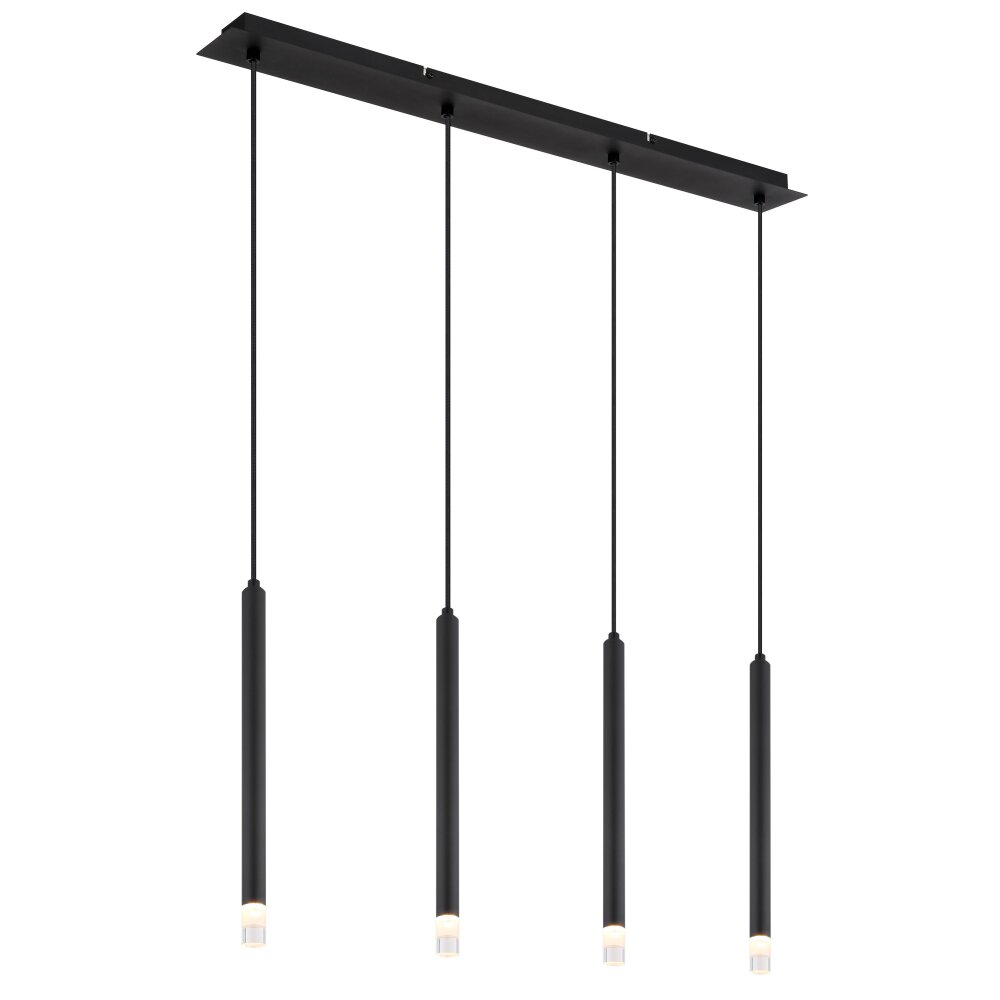 Globo Blake Hängeleuchte Schwarz, 4-flammig main product photo