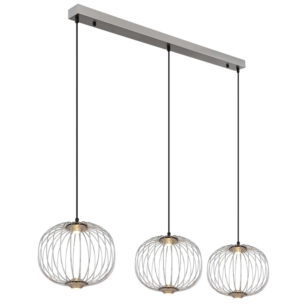 Globo Galway Hängeleuchte LED Nickel-Matt, 1-flammig main product photo