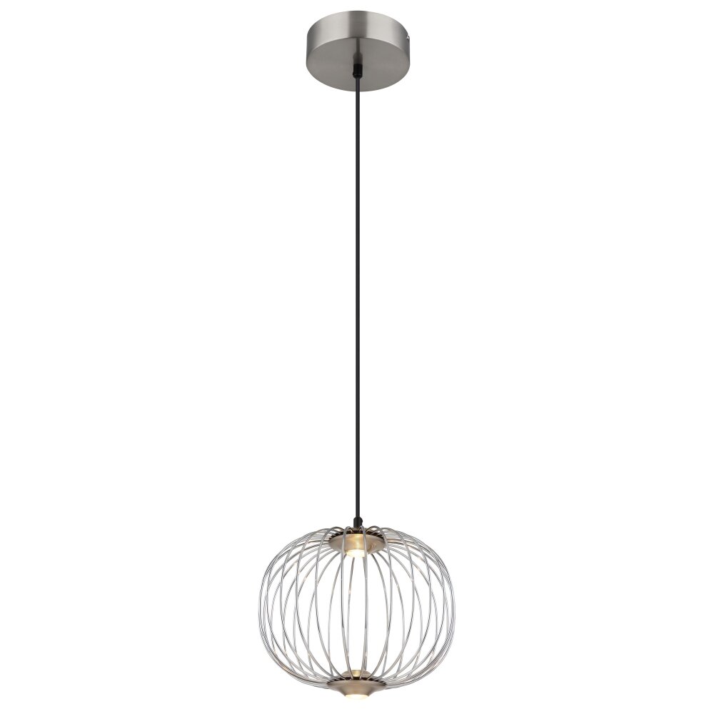 Globo Galway Hängeleuchte LED Nickel-Matt, 1-flammig main product photo