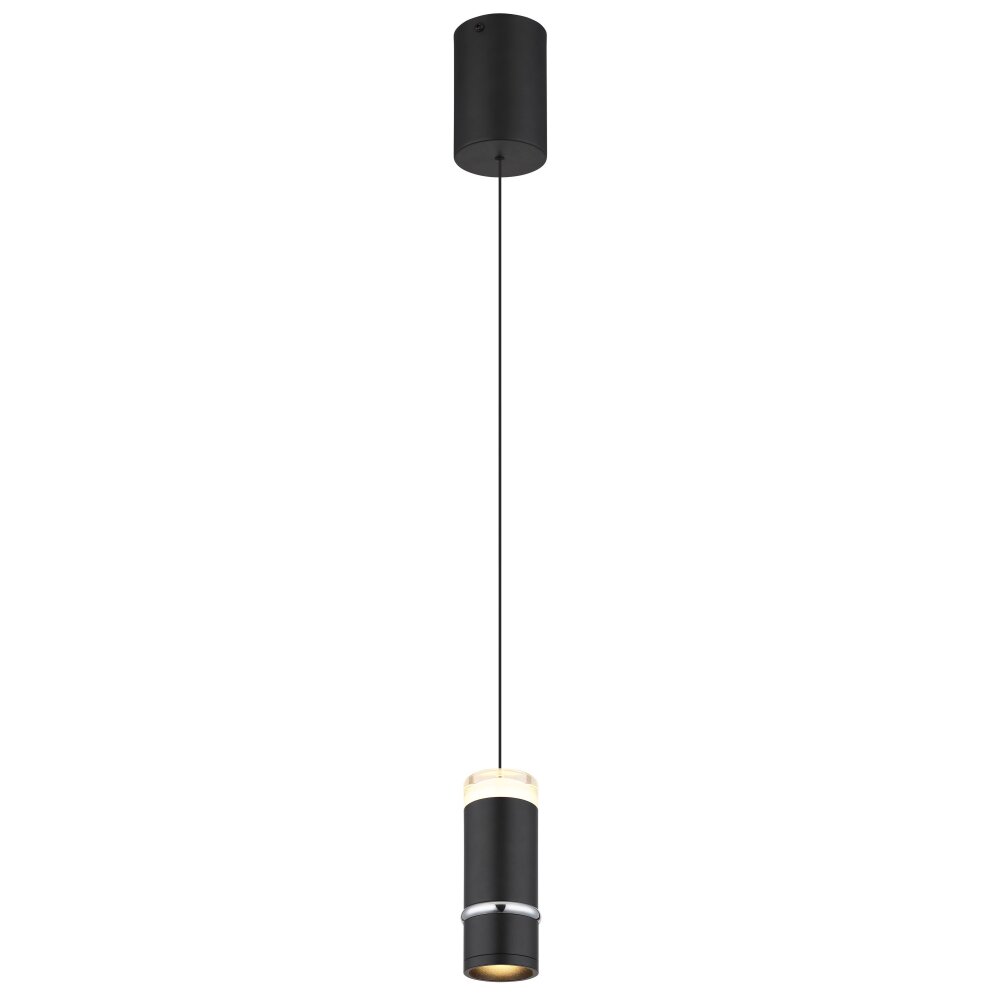 Globo Alvarado Hängeleuchte LED Schwarz, 1-flammig main product photo
