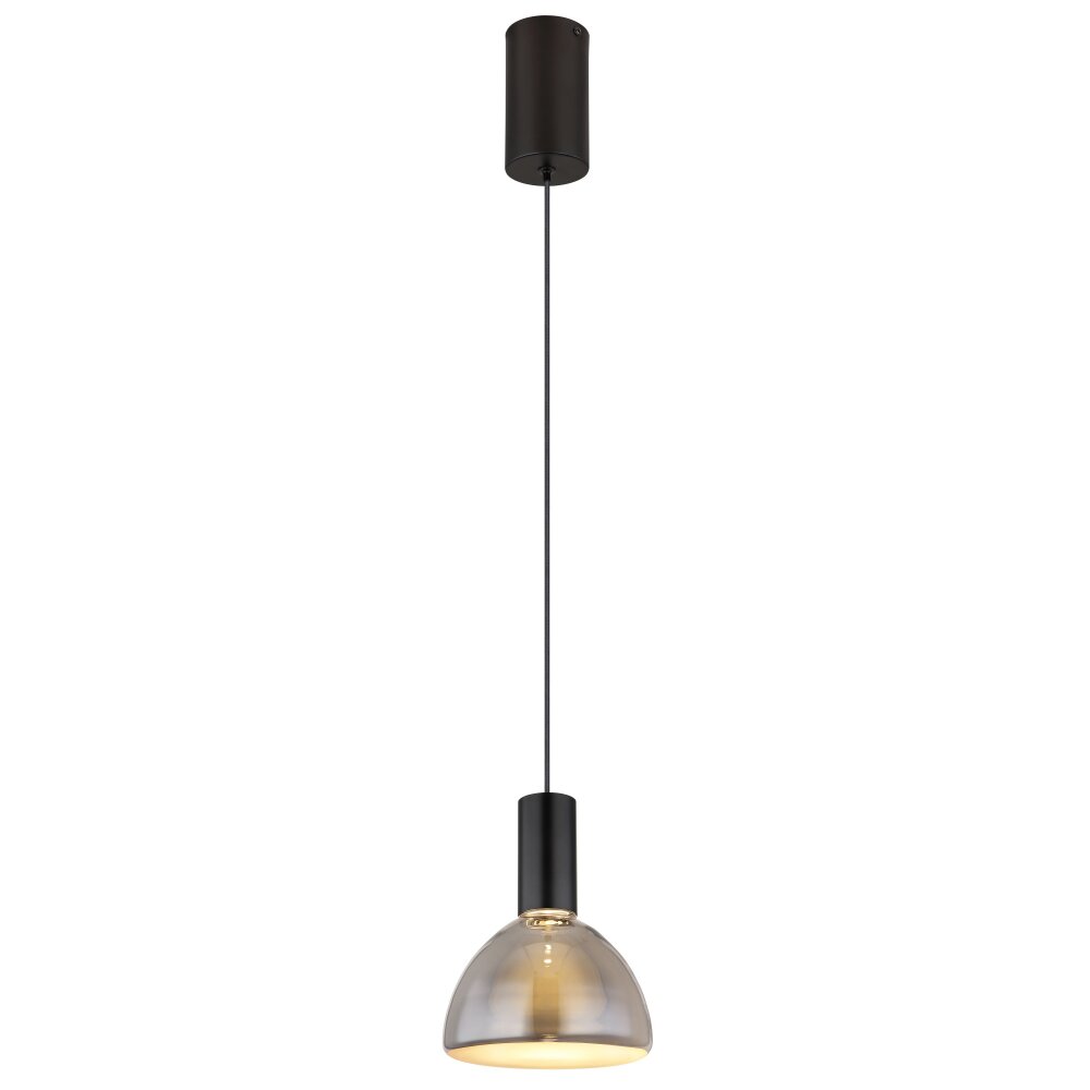 Globo Labora Hängeleuchte LED Schwarz, 1-flammig main product photo