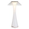 Globo Ambra Tischleuchte LED Chrom, Transparent, Klar, 1-flammig